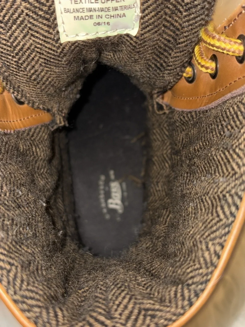 G.H. Bass & Co. Women's Harlequin Duck Boots - Brown/Olive